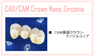 CAM美麗クラウン・ナノジルコニア
